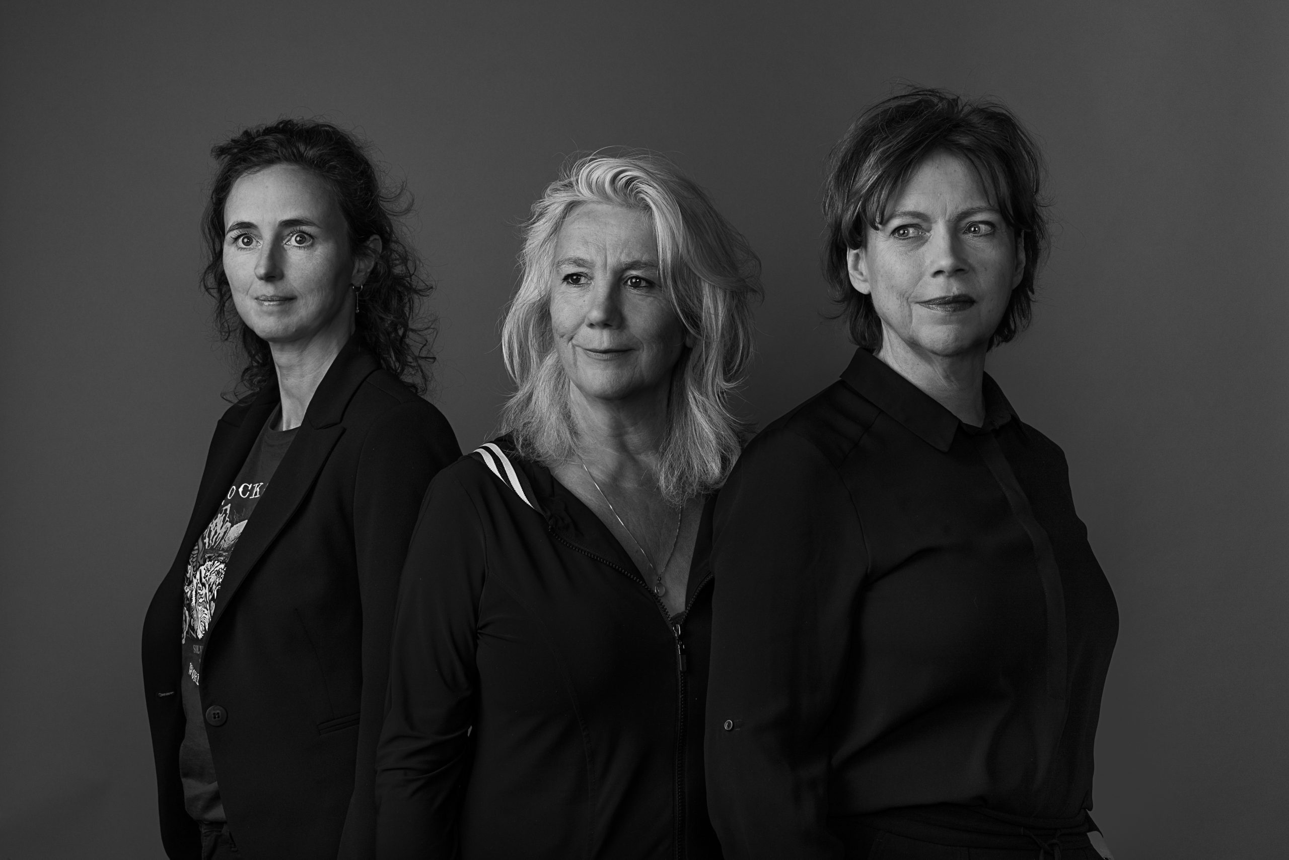 Marieke Simons, Madeleine Matzer en Agnes Bolwiender, fotografie: Willeke Machiels