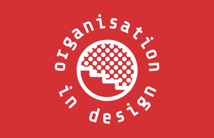 Organisation in design logo